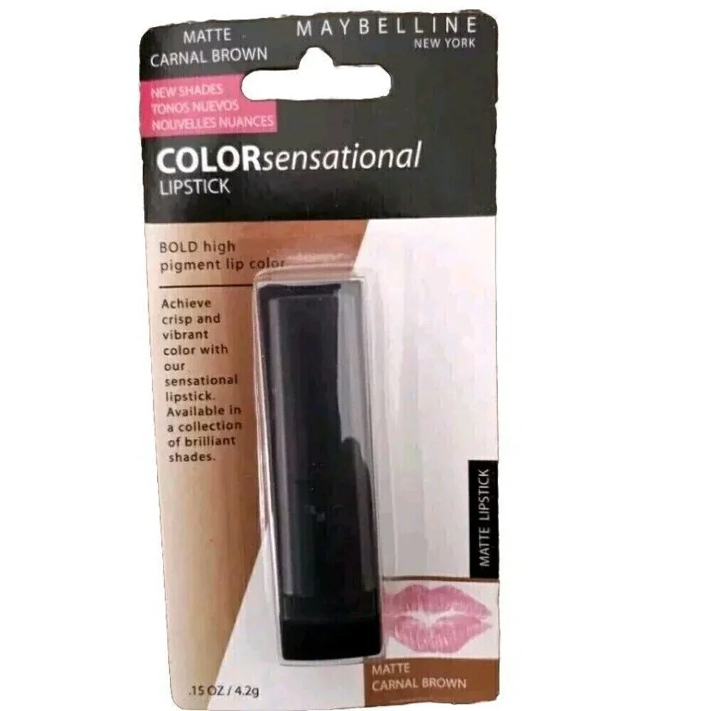 Maybelline New York Color Sensational Brown Lipsticks Lot Of 5 Browns Bronzes